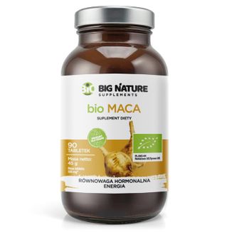 Big Nature Bio Maca, 90 tabletek - zdjęcie produktu