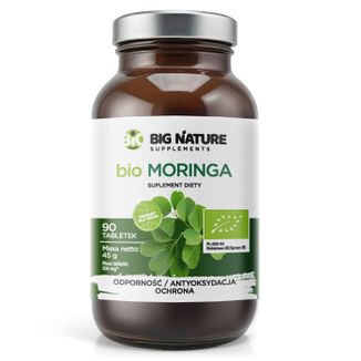Big Nature Bio Moringa, 90 tabletek - zdjęcie produktu