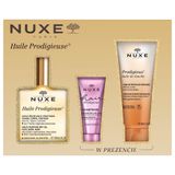 Zestaw Nuxe Huile Prodigieuse, suchy olejek, 100 ml + szampon, 30 ml + olejek pod prysznic, 100 ml USZKODZONE OPAKOWANIE - miniaturka zdjęcia produktu