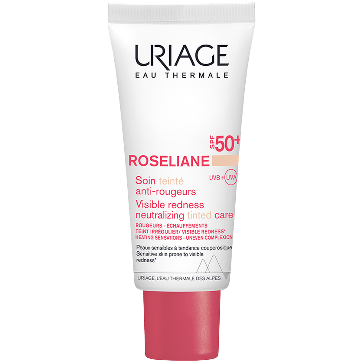 Uriage Uriage Roseliane, CC-Creme für Couperose-Haut, Farbton hell, SPF 50+, 40 ml — Inhaltsstoffe und Bewertung