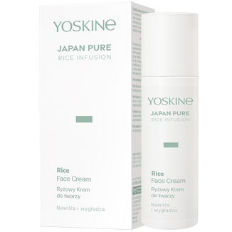 Yoskine Japan Pure Rice Infusion, ryżowy krem do twarzy, 50 ml - zdjęcie produktu