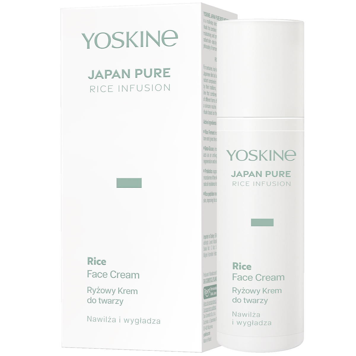 Yoskine Yoskine Japan Pure Rice Infusion, Reis Gesichtscreme, 50 ml — Inhaltsstoffe und Bewertung