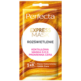 Perfecta Express Mask, koktajlowa maska S.O.S., promienna cera, rozświetlenie, 8 ml - miniaturka zdjęcia produktu
