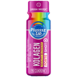Plusssz Up Kolagen Beauty Blossom Forte Shot, smak malina-winogrono-czarna porzeczka, 50 ml - miniaturka zdjęcia produktu