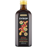 Premium Rosa Syrop Róża z inuliną i miodem, 250 ml - miniaturka zdjęcia produktu