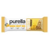 Purella Superfoods Protein Crunchy, baton proteinowy, mango crispy rice, 45 g - miniaturka zdjęcia produktu