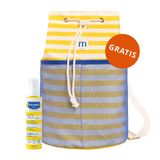 Mustela Sun Bebe Enfant-Famille, spray przeciwsłoneczny do twarzy i ciała, SPF 50, 200 ml + plecak plażowy gratis - miniaturka zdjęcia produktu