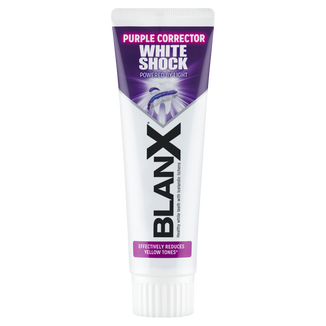 BLANX White Shock Purple Correktor, wybielająca pasta do zębów, 75 ml - zdjęcie produktu