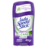 Lady Speed Stick Aloe, dezodorant antyperspiracyjny w sztyfcie dla kobiet, 45 g - miniaturka zdjęcia produktu
