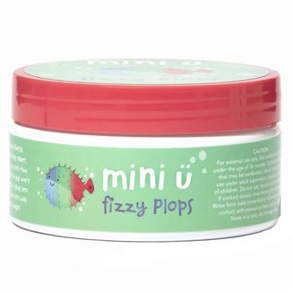 Mini U Fizzy Plops, kolorowe tabletki do kąpieli dla dzieci, 40 x 3 g - zdjęcie produktu