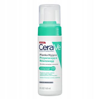 CeraVe, pianka myjąca przywracająca równowagę, 150 ml - zdjęcie produktu