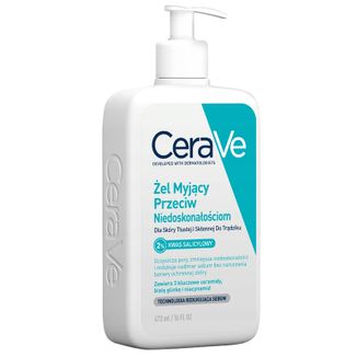 CeraVe, żel myjący przeciwko niedoskonałościom, 473 ml USZKODZONE OPAKOWANIE - zdjęcie produktu
