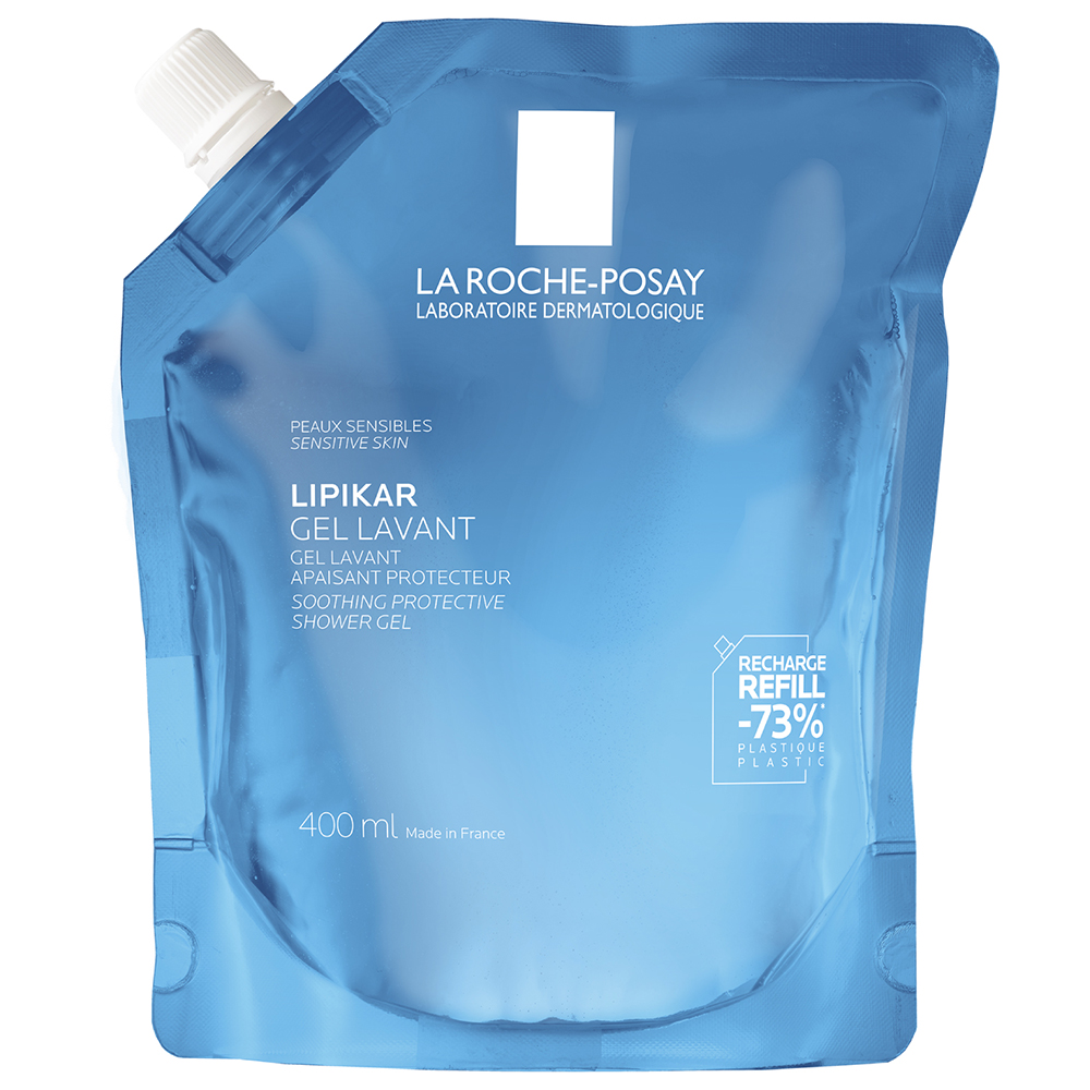 La Roche Posay La Roche-Posay Lipikar, sanft Gel reinigend für Gesicht und Körper, empfindliche Haut, Nachfüllpackung, 400 ml — Inhaltsstoffe und Bewertung