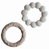 Natruba, gryzaki z naturalnego kauczuku, ocean, od urodzenia, 2 sztuki - miniaturka zdjęcia produktu