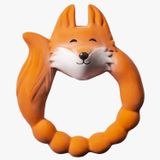 Natruba, gryzak z naturalnego kauczuku, lisek, od urodzenia, 1 sztuka - miniaturka zdjęcia produktu