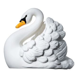 Natruba, gryzak-zabawka do kąpieli z naturalnego kauczuku, łabędź, od urodzenia, 1 sztuka USZKODZONE OPAKOWANIE - zdjęcie produktu