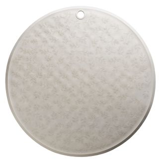 Natruba, antypoślizgowa mata do kąpieli, kauczukowa, taupe, okrągła, 50 cm - zdjęcie produktu