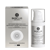 BasicLab Complementis, peptydowy krem pod oczy redukujący cienie i opuchnięcia, rozjaśnienie i nawilżenie, lekka konsystencja, 15 ml - miniaturka zdjęcia produktu