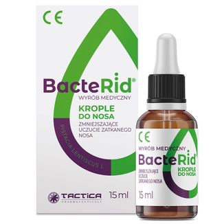 Bacterid, krople do nosa, 15 ml - zdjęcie produktu