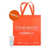Dermedic Sunbrella, ultralekki krem ochronny do twarzy, skóra sucha i normalna, SPF 50+, 40 ml + torba gratis - miniaturka zdjęcia produktu