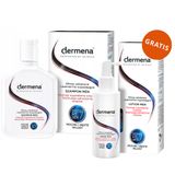 Dermena Hair Care Men, szampon hamujący wypadanie włosów, 200 ml + lotion hamujący wypadanie i stymulujący odrastanie włosów, 150 ml gratis - miniaturka zdjęcia produktu