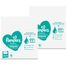 Zestaw Pampers Harmonie Aqua, chusteczki nawilżane, 2 x (24 x 48 sztuk) - miniaturka 2 zdjęcia produktu