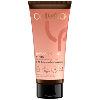 OnlyBio Havana Oh Na Na, brązujący balsam do twarzy i ciała, 200 ml - zdjęcie produktu