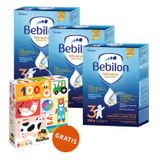 Zestaw Bebilon Advance Pronutra 3 Junior, odżywcza formuła na bazie mleka, po 1 roku, 3 x 1000 g + CzuCzu, biblioteczka 100 pierwszych słów gratis - miniaturka zdjęcia produktu