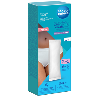 Canpol Babies, jednorazowa podpaska chłodząca po porodzie, 1 sztuka - zdjęcie produktu