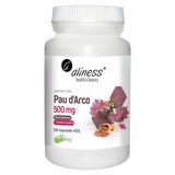 Aliness Pau d’Arco, sproszkowana kora Lapacho 500 mg, 100 kapsułek vege - miniaturka zdjęcia produktu