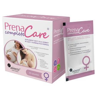 PrenaCare Complete, dla kobiet w ciąży i karmiących piersią, 30 saszetek - zdjęcie produktu