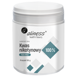 Aliness Kwas nikotynowy, proszek, 100 g - miniaturka zdjęcia produktu