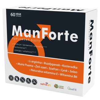 Aliness ManForte, 60 kapsułek vege - zdjęcie produktu