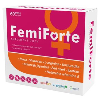 Aliness FemiForte, 60 kapsułek vege KRÓTKA DATA - zdjęcie produktu