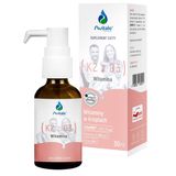 Avitale Witamina K2 + D3, witamina K MK7 25 µg + witamina D3 1000 IU, krople, 30 ml - miniaturka zdjęcia produktu