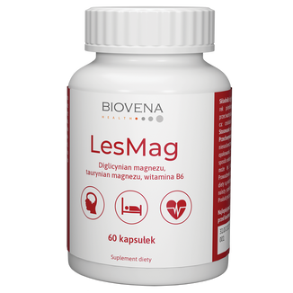Biovena LesMag, 60 kapsułek - zdjęcie produktu