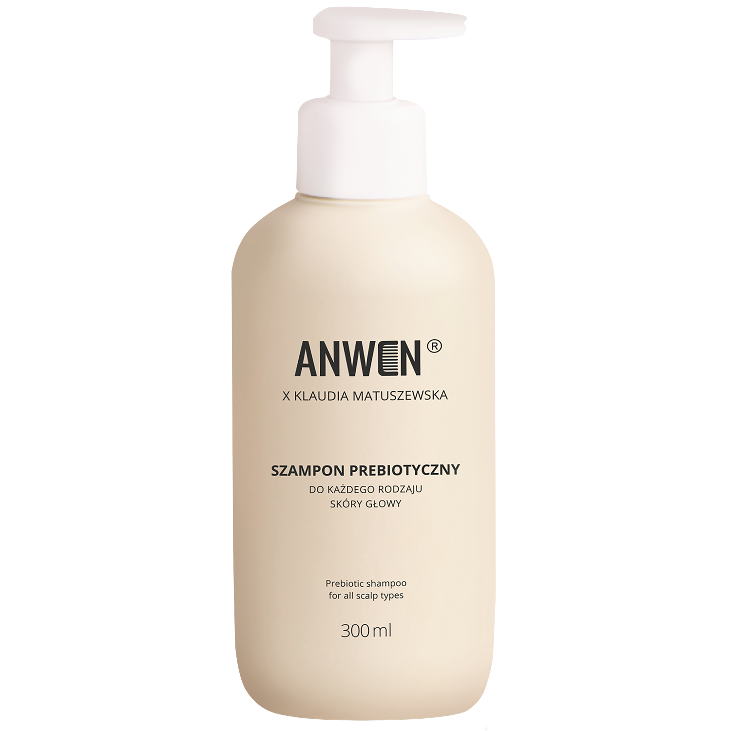 Nieznana Anwen x Klaudia Matuszewska, szampon prebiotyczny, 300 ml