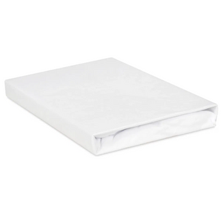 BabyMatex, prześcieradło jersey z gumką, 60 cm x 120 cm, białe - zdjęcie produktu