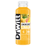 DrWitt Immuno Active, napój, cytryna, pigwa i ananas, 400 ml - miniaturka zdjęcia produktu
