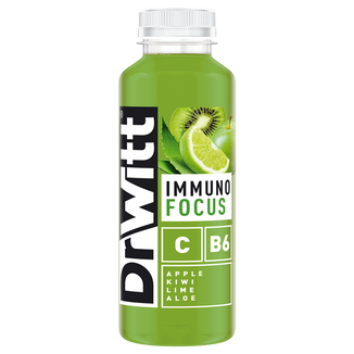 Dr Witt Immuno Focus, napój, kiwi, limonka i aloes, 400 ml - zdjęcie produktu