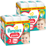 Zestaw Pampers Pants, pieluchomajtki, rozmiar 3, 6-11 kg, 2 x 204 sztuki - miniaturka zdjęcia produktu