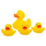 Akuku, zabawki kąpielowe, kaczuszki, 4 sztuki - miniaturka zdjęcia produktu