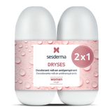 Sesderma Dryses, dezodorant roll-on dla kobiet, 2 x 75 ml - miniaturka zdjęcia produktu