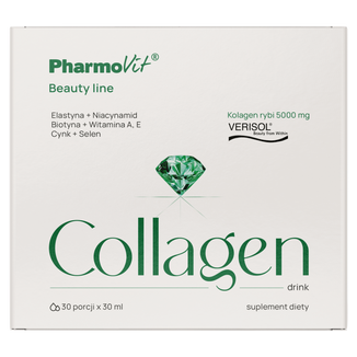 PharmoVit Collagen drink Beauty line, 30 ml x 30 sztuk - zdjęcie produktu