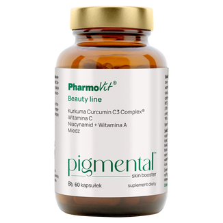 PharmoVit Pigmental Skin booster Beauty line, 60 kapułek - zdjęcie produktu