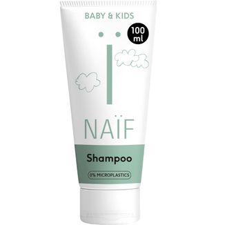 Naif Baby & Kids, szampon do włosów dla dzieci i niemowląt od 1 dnia życia, 100 ml - zdjęcie produktu