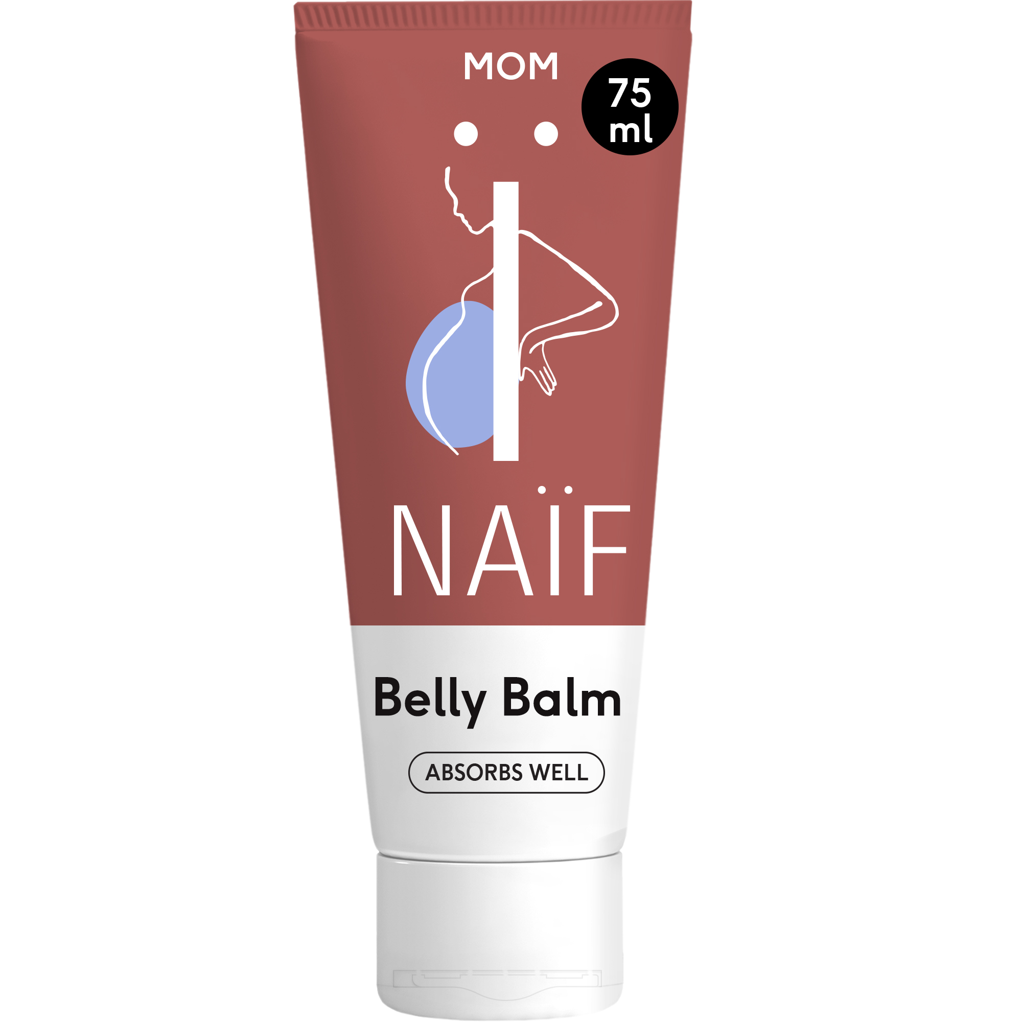 Nieznana Naif Mom, naturalny balsam do ciała na rozstępy, 75 ml