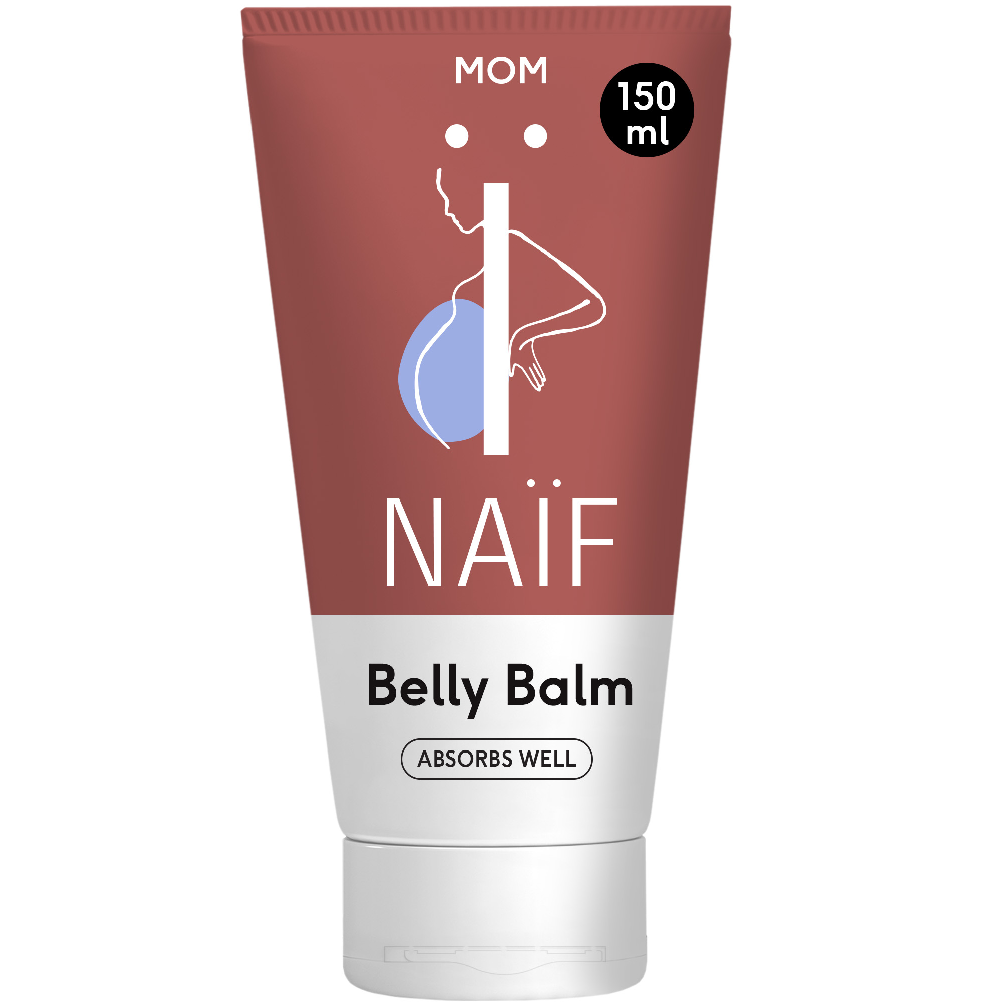 Nieznana Naif Mom, naturalny balsam do ciała na rozstępy, 150 ml