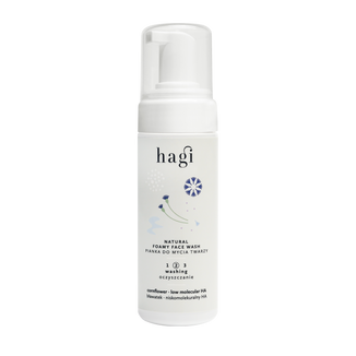Hagi, naturalna pianka do mycia twarzy, 150 ml - zdjęcie produktu