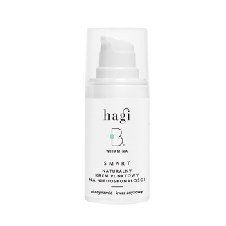 Hagi Smart B, naturalny krem punktowy na niedoskonałości, 15 ml - zdjęcie produktu